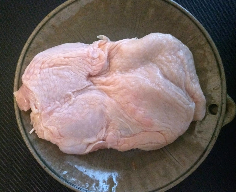 鶏もも肉のねぎポン酢煮込み
