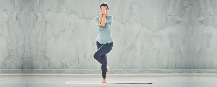 Garudasana is one of the most beneficial yoga poses for improving balance.