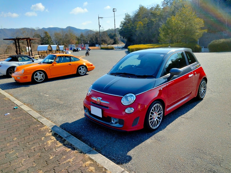 595のPickUpCars & ファンミーティング 2025・エンジンオイル交換・エアクリーナー交換・エンジンマウント交換・オフ会で会いましょうに関するカスタム事例の投稿画像1枚目