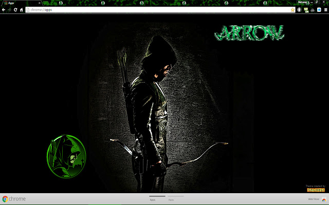 Green Arrow CW - 1600px chrome extension