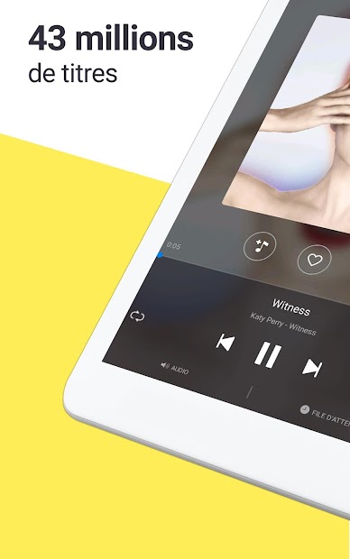 Deezer  chansons mp3 & playlists à écouter – Applications sur Google Play
