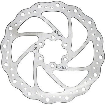 Tektro 160mm Wavy Type Rotor with Bolts