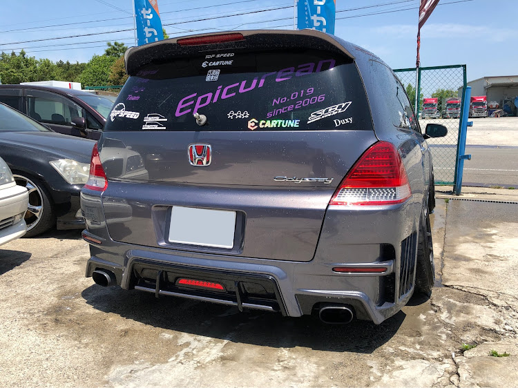 オデッセイのMOMOステ・令和初いじりに関するカスタム事例の投稿画像2枚目