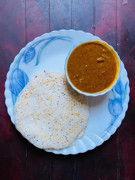 Kallappam [3 Pieces] With Pothu Curry