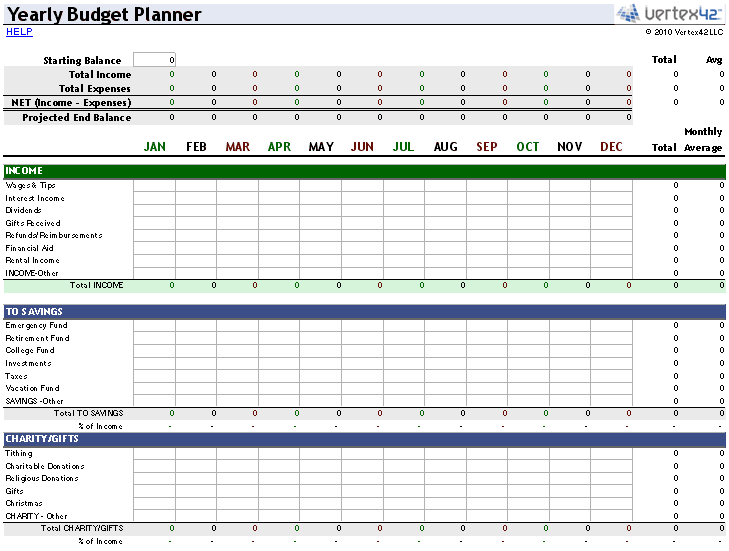 how to create an excel task list