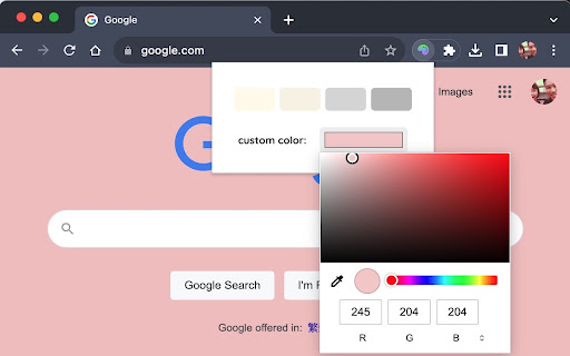 Change Background Color