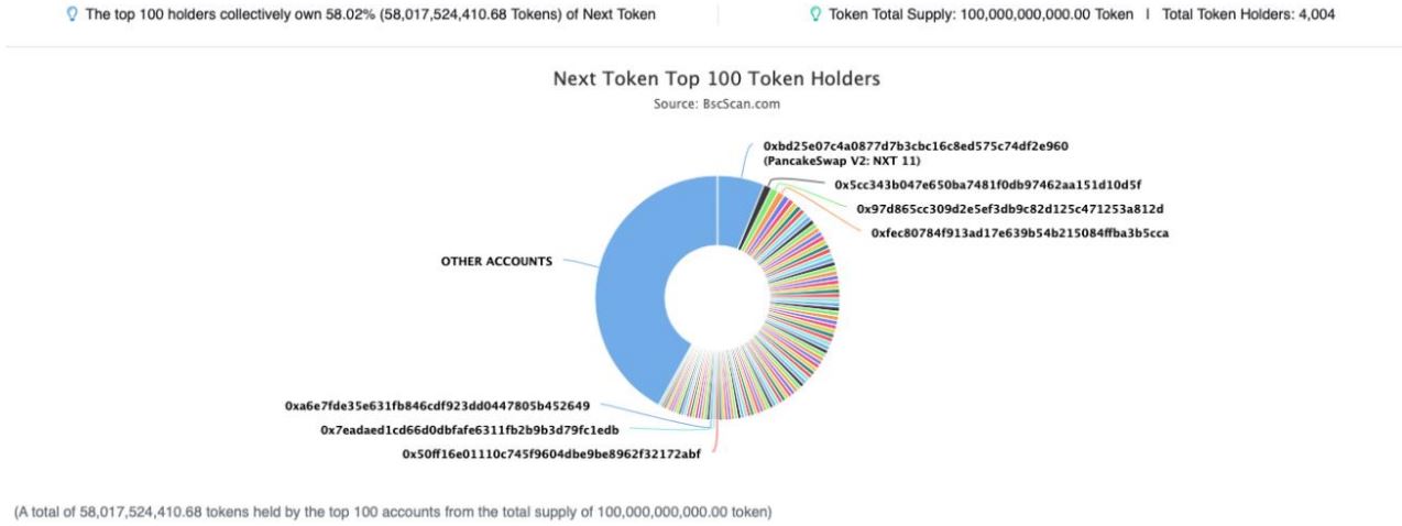 Next Token Token Distribution