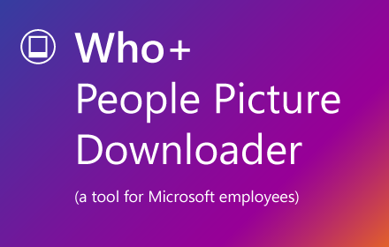 Who+ People Picture Downloader small promo image