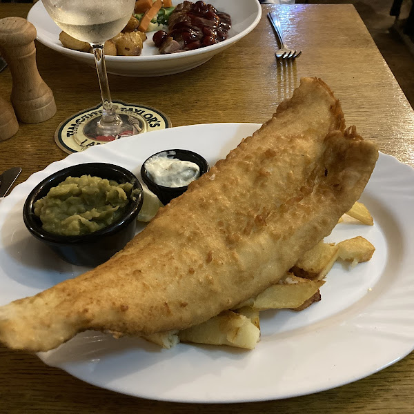 Gluten-Free Fish & Chips at The Sloop Inn