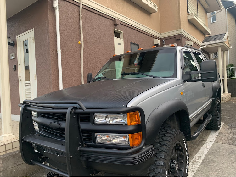 タホのタホ・DIY・シボレー・チッピング・塗装初心者に関するカスタム事例の投稿画像4枚目