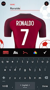 Make My Football Jersey Screenshot