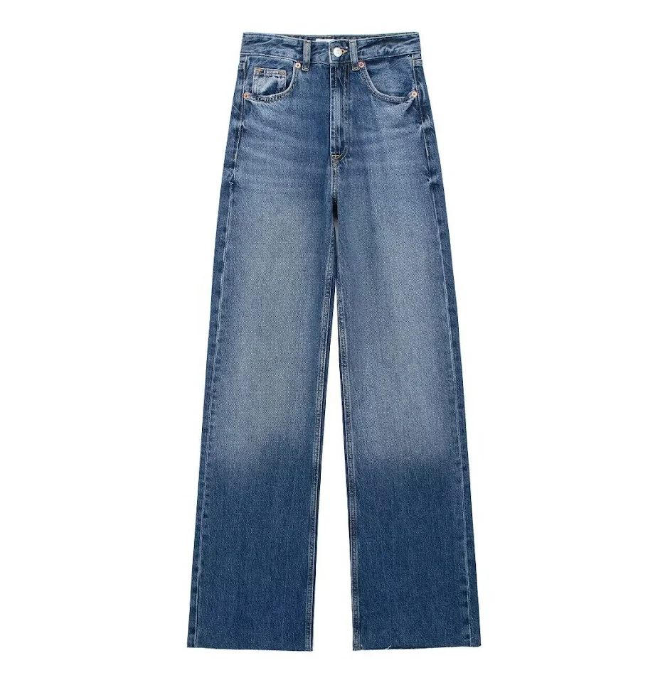 Maillard High Waist Loose Wide Legs Jeans, comfortable and stylish jeans for women, offering a relaxed fit and a modern 