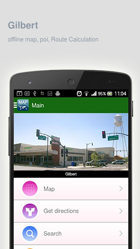 Gilbert Map offline
