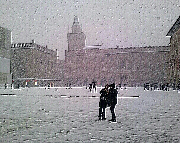 nevicata in piazza grande  di gpaolos