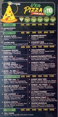 La Pino'z Pizza menu 1