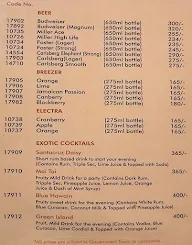 Silver Screen menu 7