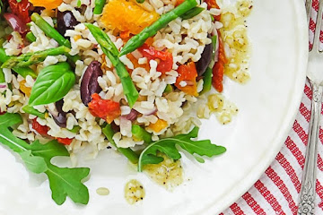 Sicilian Brown Rice Salad
