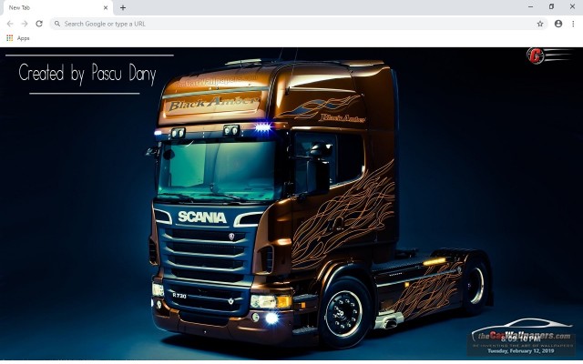 Euro Truck Simulator 2 Custom New Tab