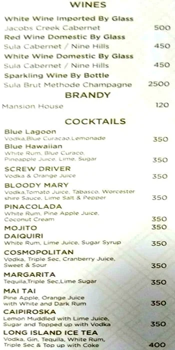 Scotchman menu 