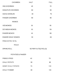 Vansh Fast Food Corner menu 1