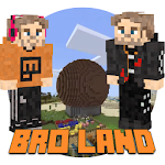 Cover Image of Descargar Map Bro Land for MCPE 1.0 APK