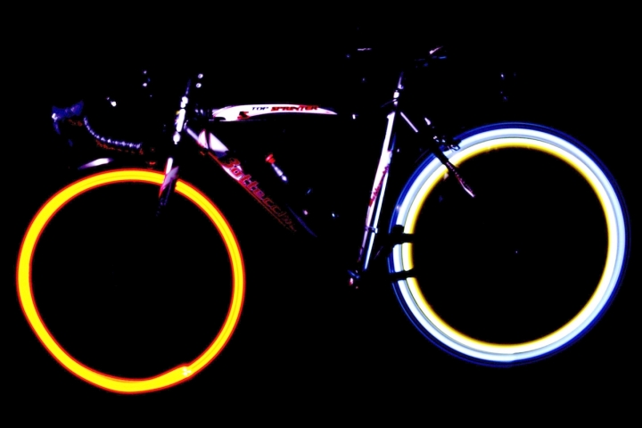 Bici luminosa di gabriele82