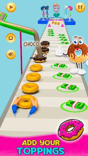 Screenshot Donut Stack Maker: Donut Games