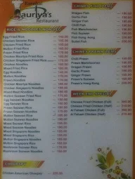 Karaikal Mauriya's menu 2