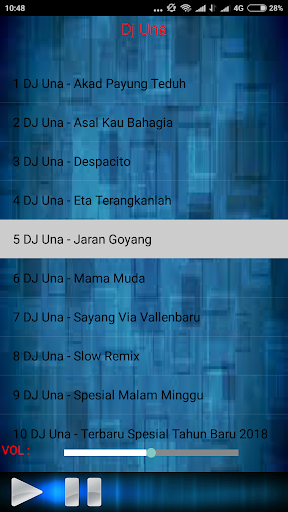 Lagu Dj Una Lengkap