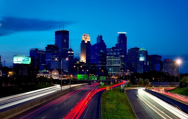 Minneapolis, MI Skyline