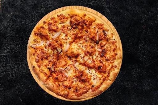 Chicken Seekh Kabab Pizza
