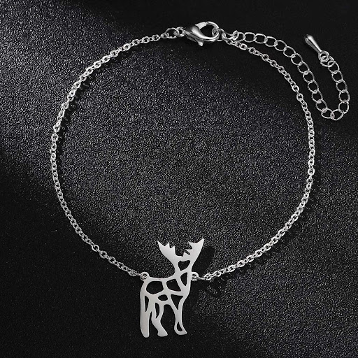 Title 7, Bracelet pendentif en origami creux de wapitis