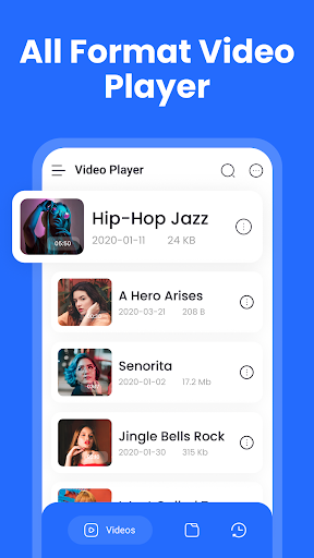 Screenshot Video player - Movie player