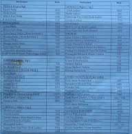 Vijay Stores menu 2