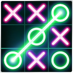 Download Tic Tac Toe glow For PC Windows and Mac