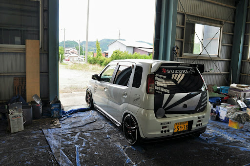 Kei Hn22sのリア再挑戦 艶消し黒 錆止め塗装 サビに強い車に関するカスタム メンテナンスの投稿画像 車のカスタム情報はcartune