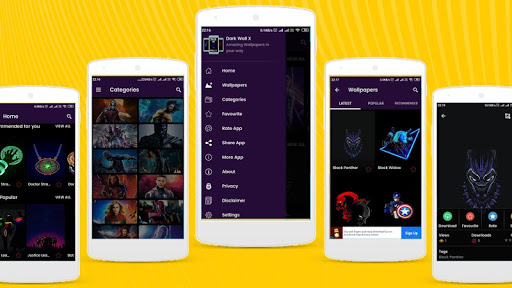 Dark Superhero Wallpaper