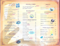 Mr Idli menu 1