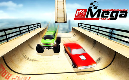 Mega Ramp Car Racing Stunts Ramp Construction