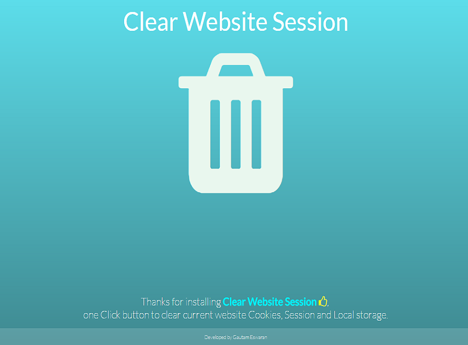 Clear Website Session Preview image 0