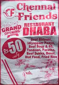 CF Chennai Friends Restaurant Dhaba menu 1