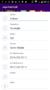 Joye Card Share Screenshots 2