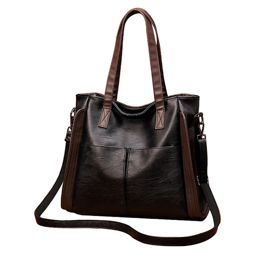 Title 3, Large Capacity Soft Leather One Shoulder Slung ...