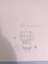 のあさん誕生日おめでとう！