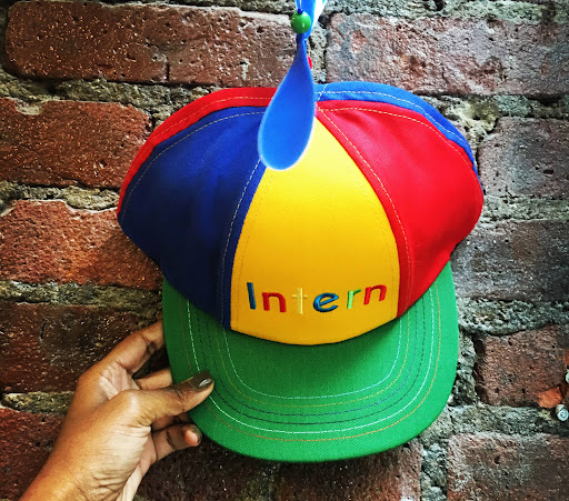 Google intern hat