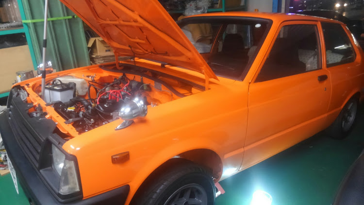 toycars さんが投稿したKP61・K型・FCR・サニー　サニトラ・空燃比計取付に関するカスタム事例の投稿画像2枚目