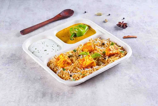 Hyderabadi Paneer Biryani Mini Thali (Meal)