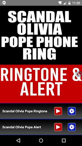 Scandal Olivia Pope Phone ring