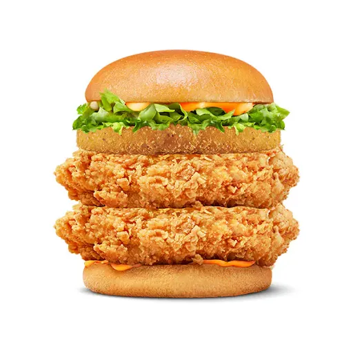 GoMax Crunchy Chicken Lava Burger