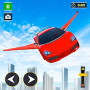Flying Car Games: Real Flying Car Transform  Icon